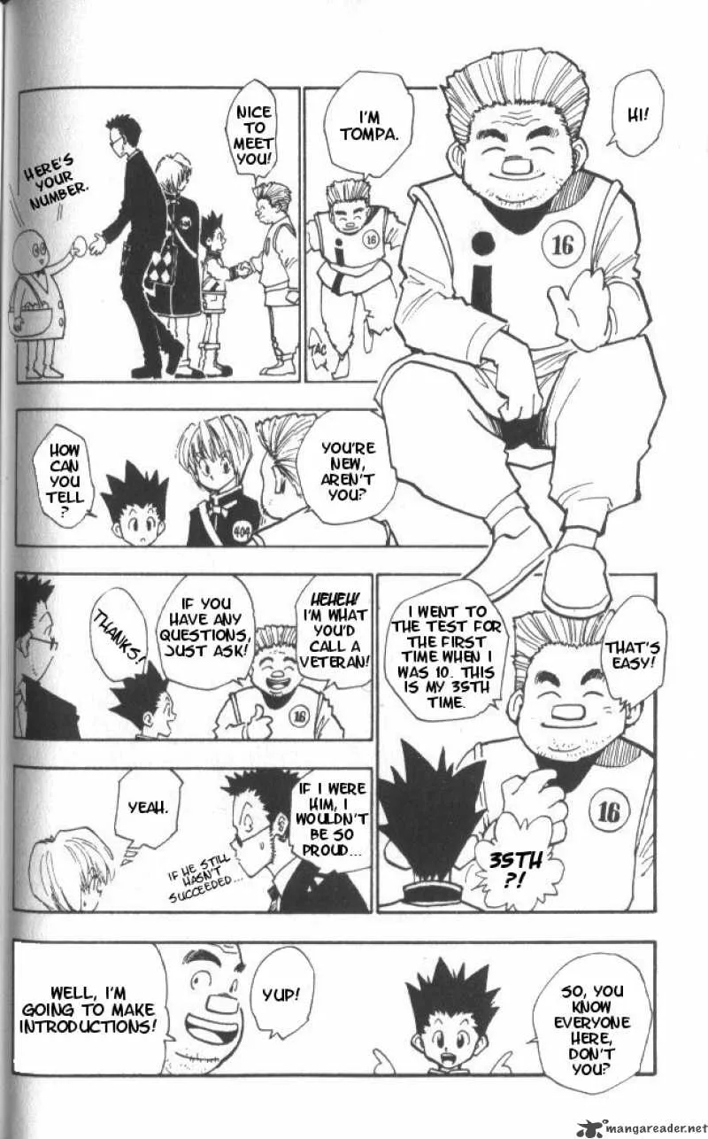 Hunter X Hunter Chapter 5: First Round - The Trials Begin 1 – Page 15