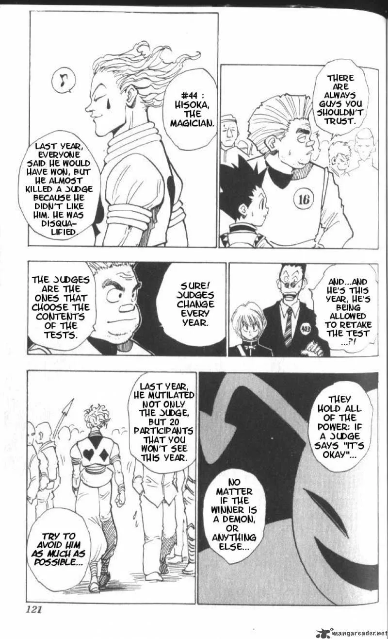 Hunter X Hunter Chapter 5: First Round - The Trials Begin 1 – Page 18