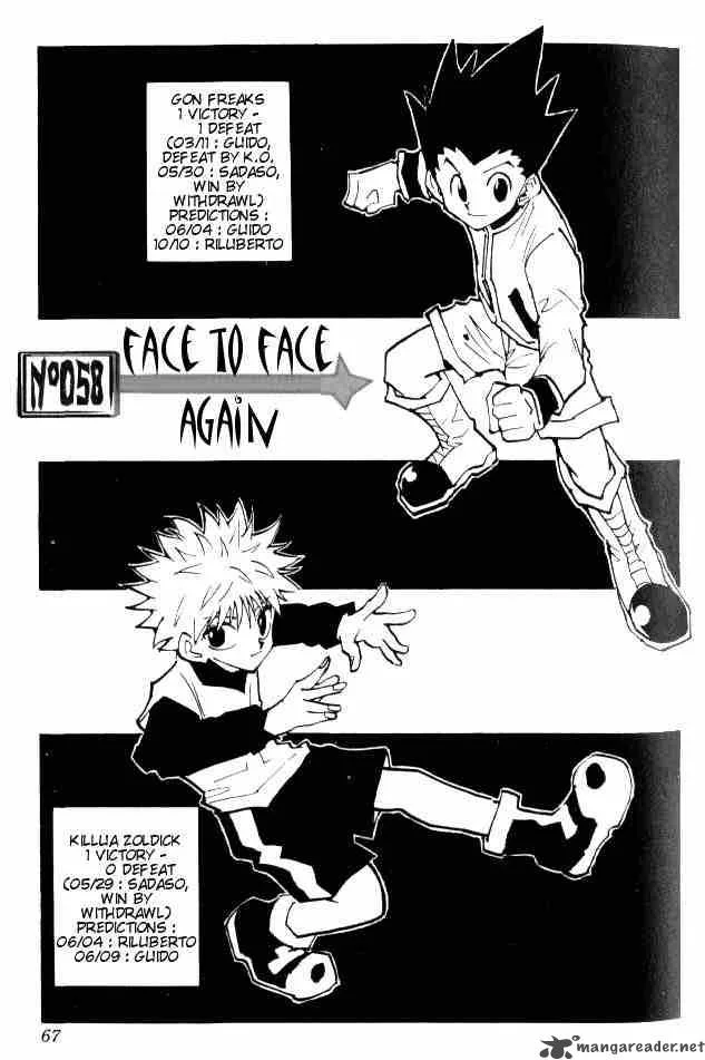 Hunter X Hunter Chapter 58: Face To Face Again – Page 2