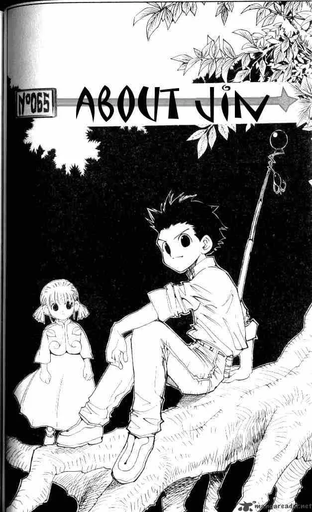 Hunter X Hunter Chapter 65: About Jin – Page 2