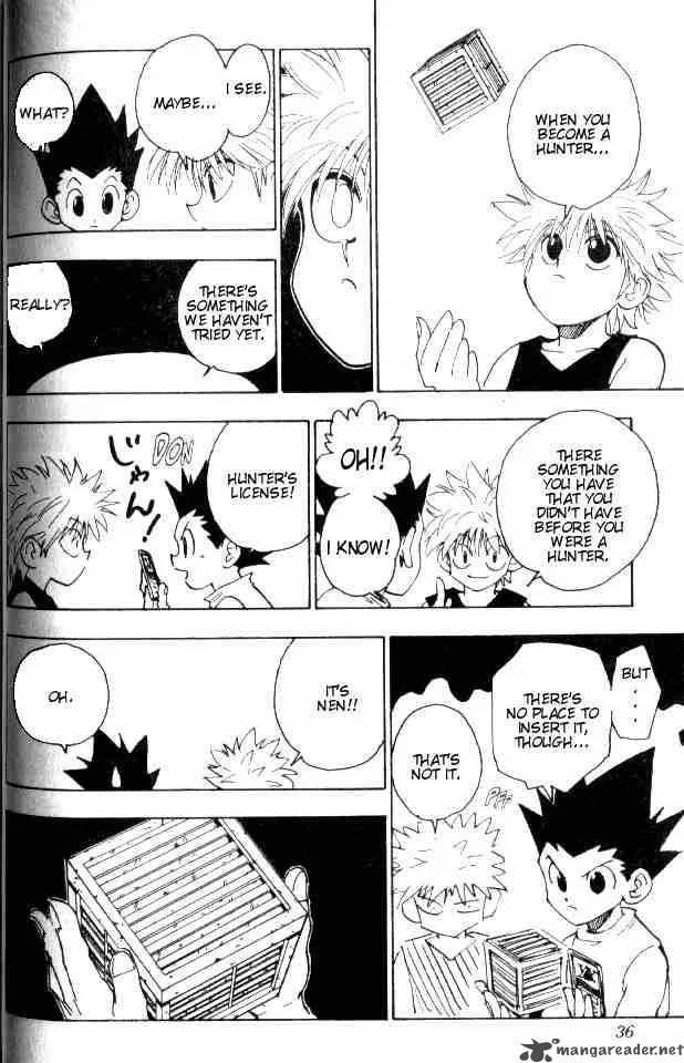 Hunter X Hunter Chapter 65: About Jin – Page 14