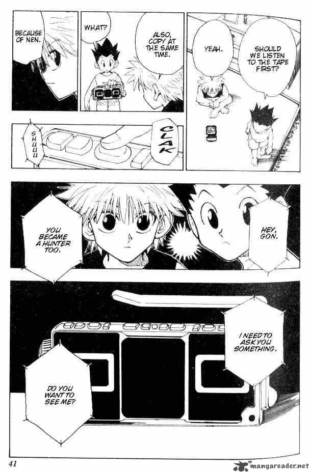 Hunter X Hunter Chapter 65: About Jin – Page 19