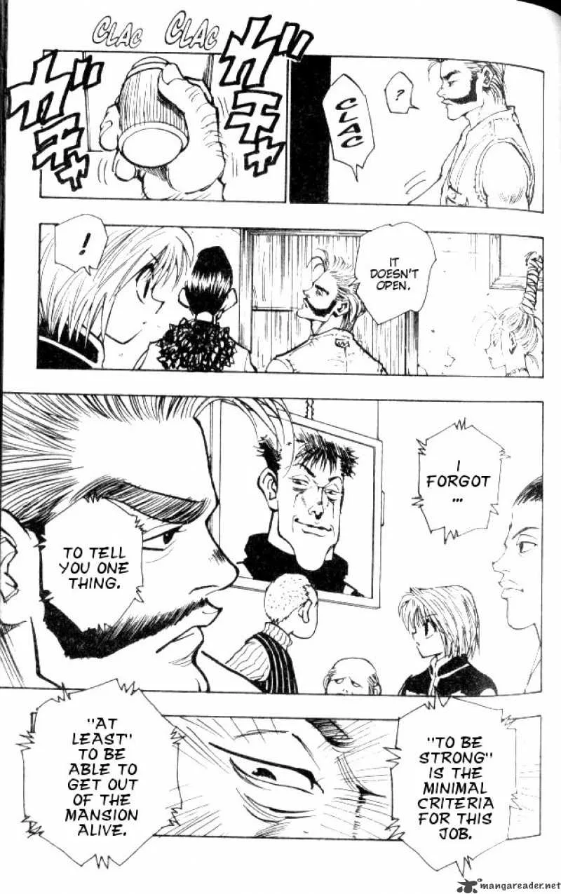 Hunter X Hunter Chapter 67: Body Collector's Mansion 1 – Page 11
