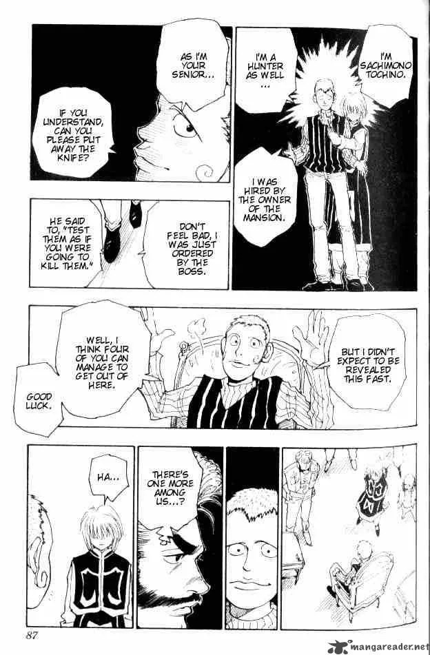 Hunter X Hunter Chapter 68: Body Collector's Mansion 2 – Page 11