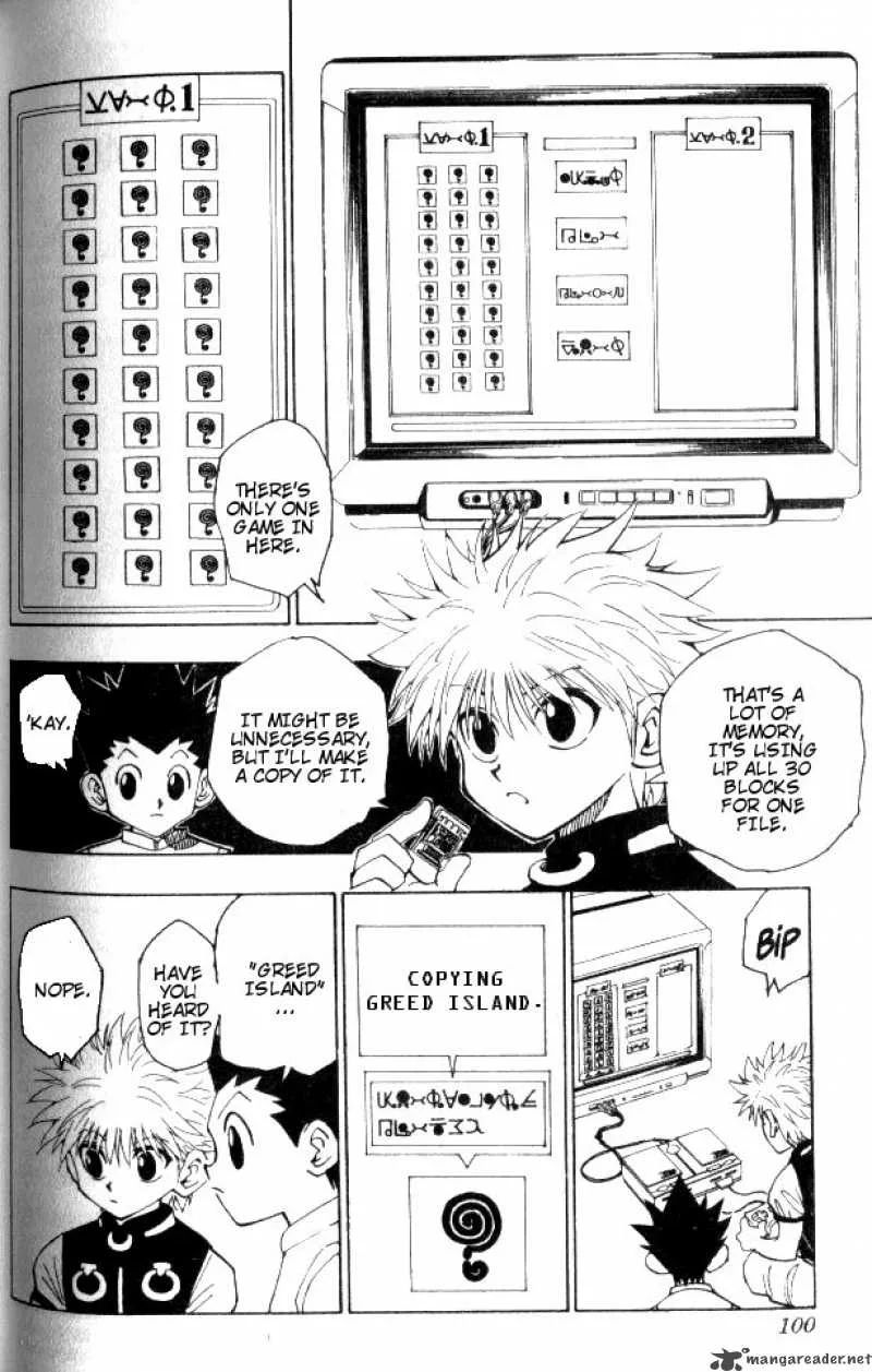 Hunter X Hunter Chapter 69: Greed Island – Page 4
