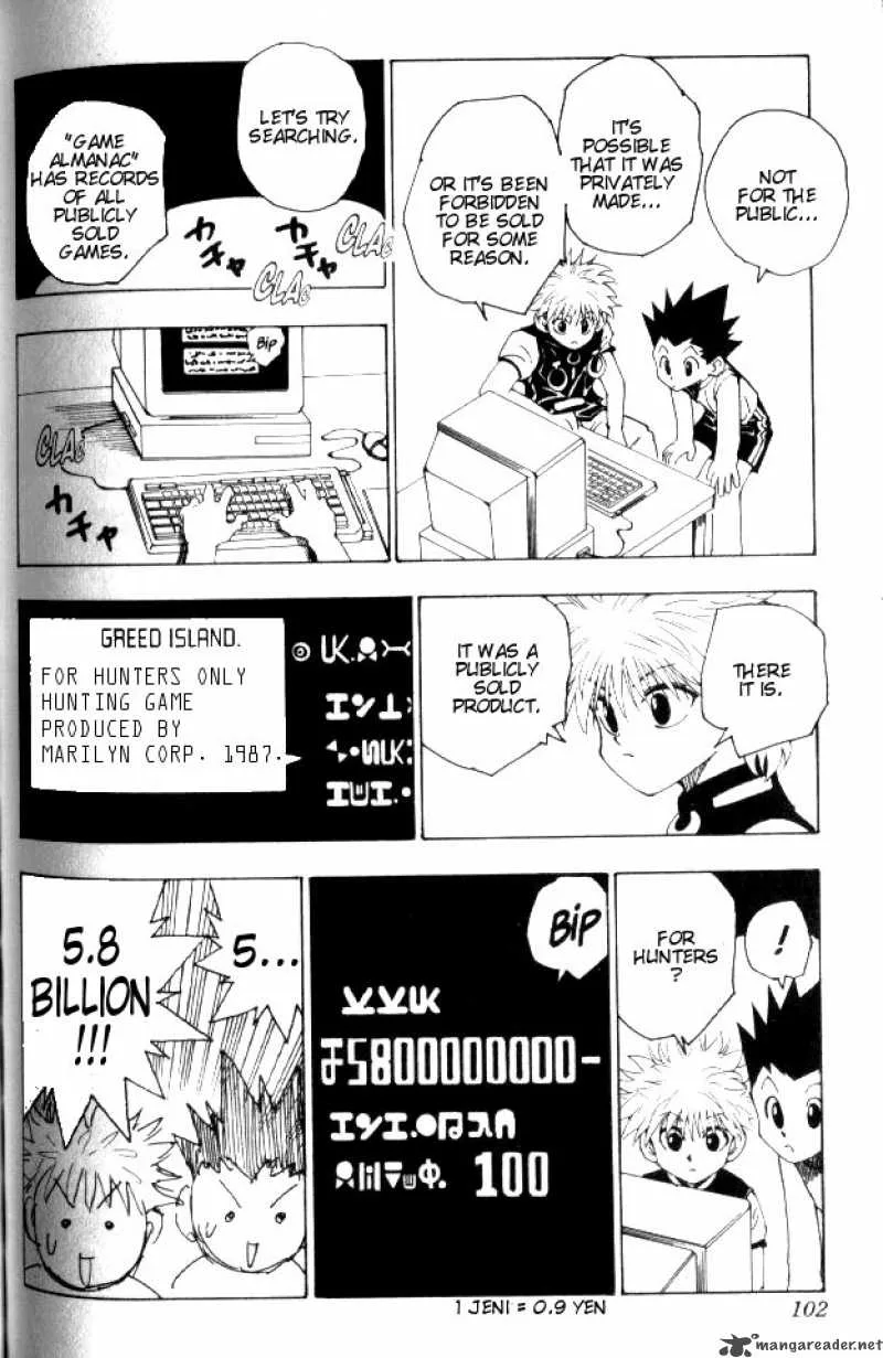 Hunter X Hunter Chapter 69: Greed Island – Page 6