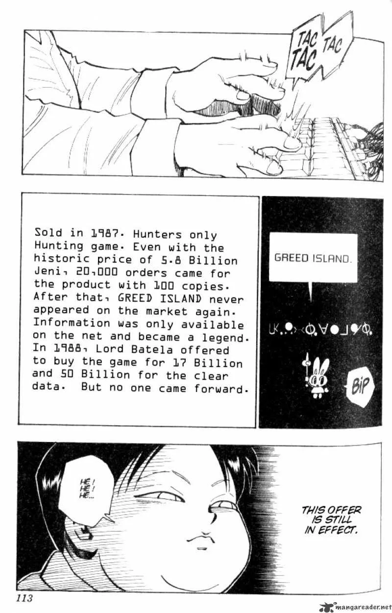 Hunter X Hunter Chapter 69: Greed Island – Page 17