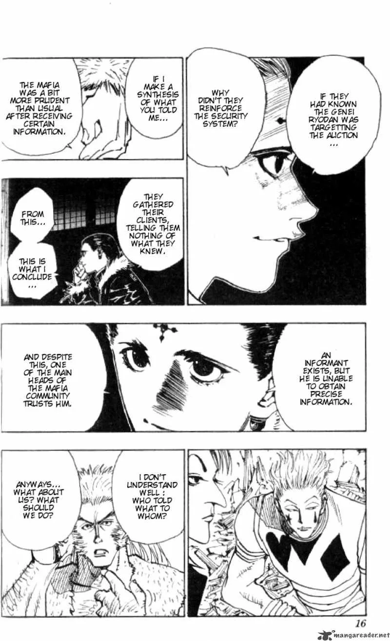 Hunter X Hunter Chapter 74: September First 3 – Page 12
