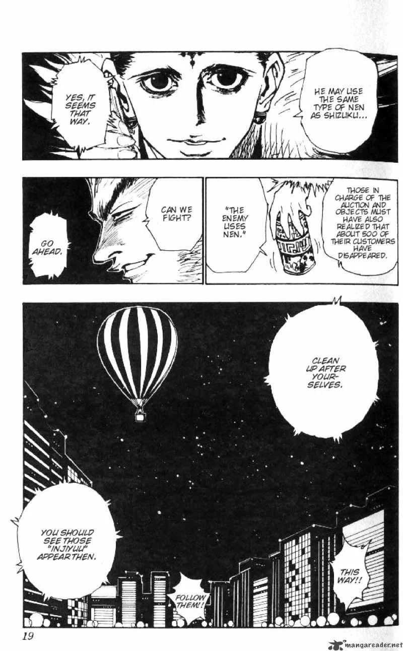 Hunter X Hunter Chapter 74: September First 3 – Page 15