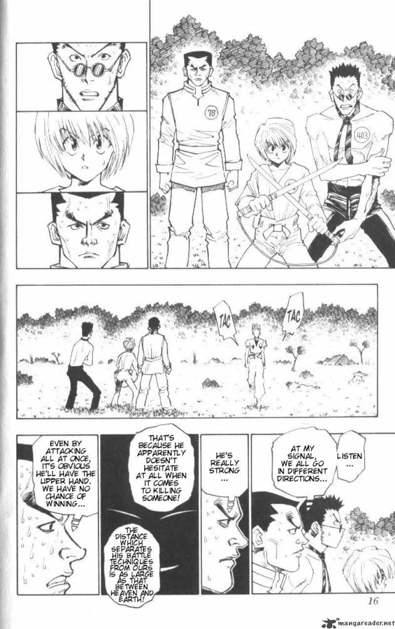 Hunter X Hunter Chapter 9: Battle In The Mist – Page 11