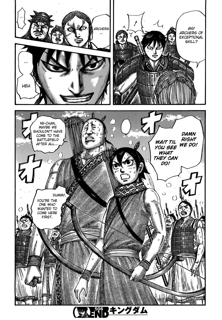 Kingdom Chapter 506 – Page 18
