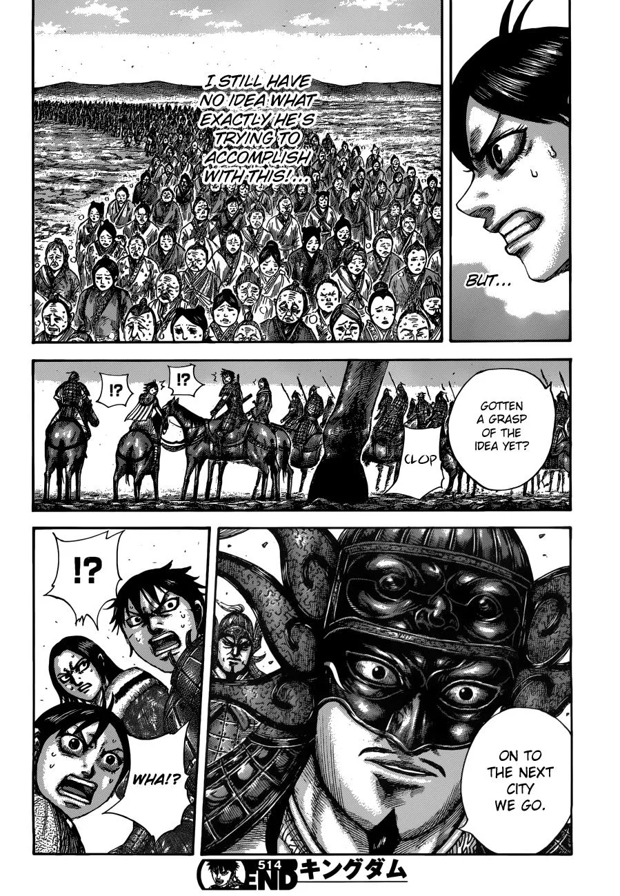 Kingdom Chapter 514 – Page 18