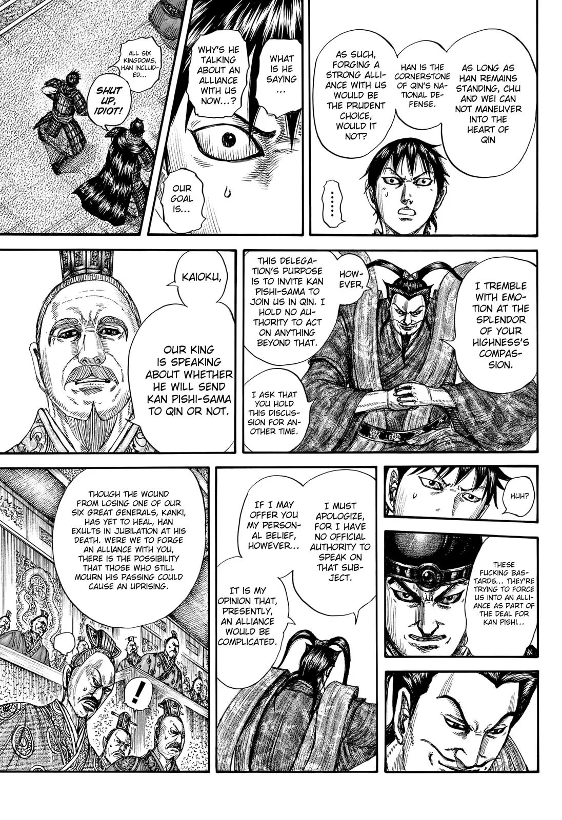 Kingdom Chapter 758 – Page 10