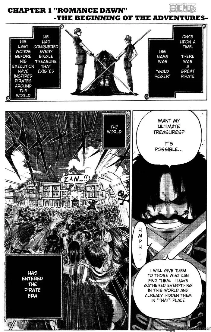 One Piece Chapter 1: Romance Dawn – Page 4