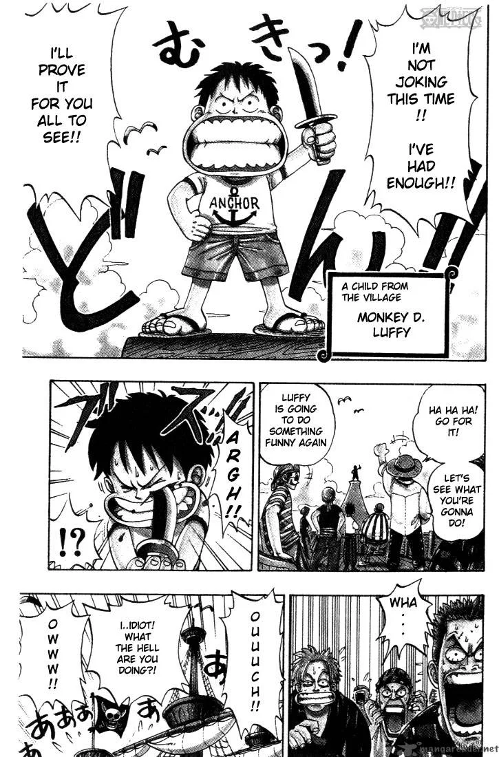One Piece Chapter 1: Romance Dawn – Page 7