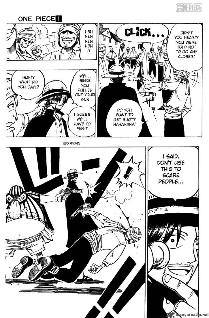One Piece Chapter 1: Romance Dawn – Page 33