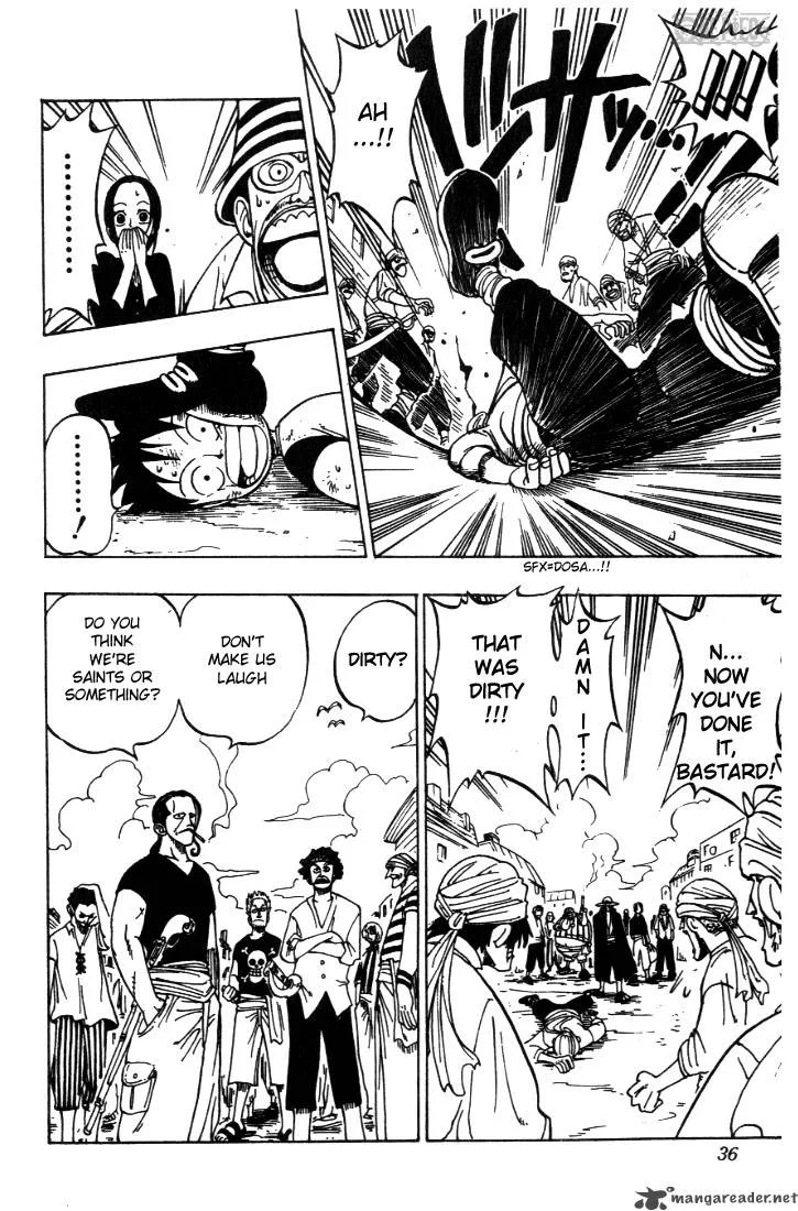 One Piece Chapter 1: Romance Dawn – Page 34