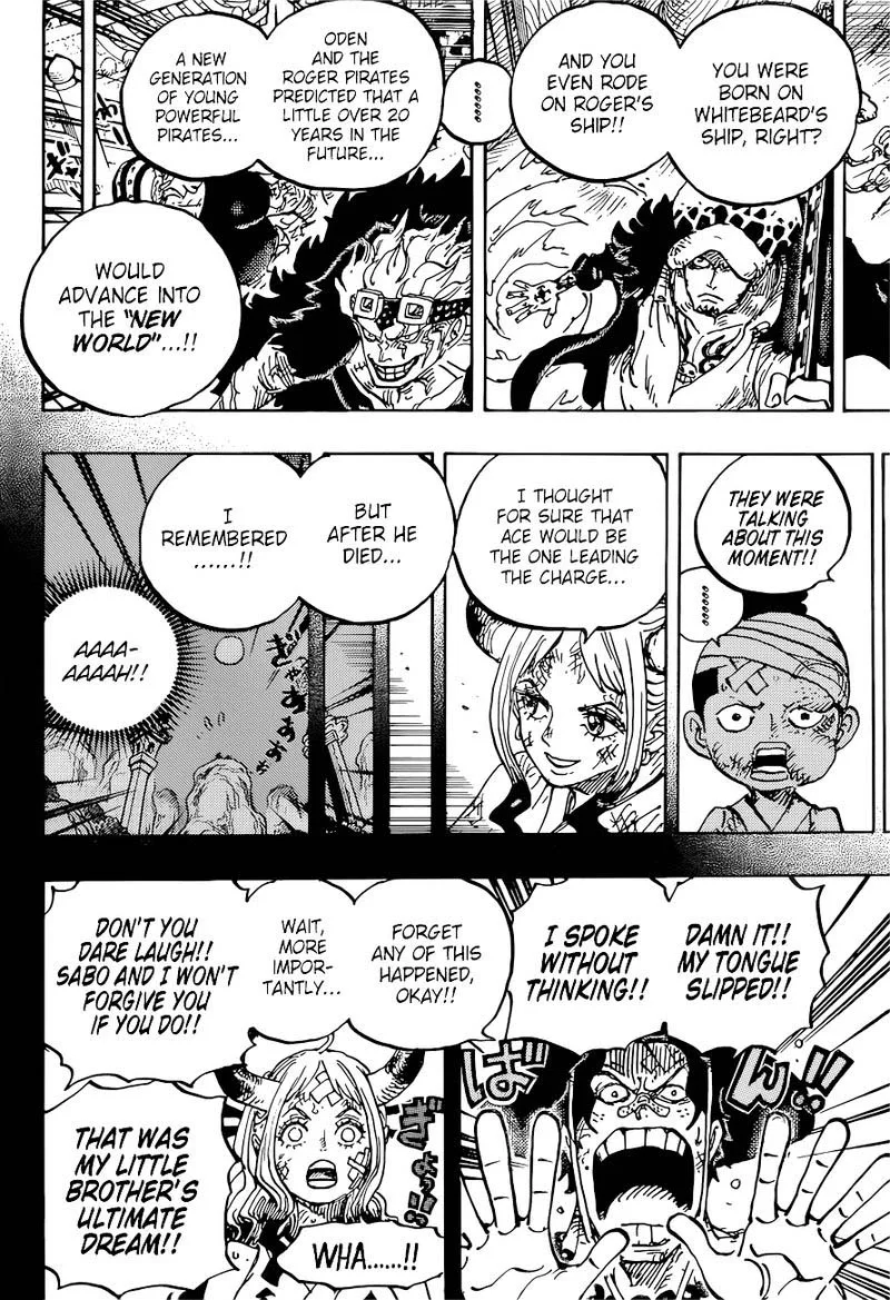 One Piece Chapter 1000: Straw Hat Luffy – Page 4