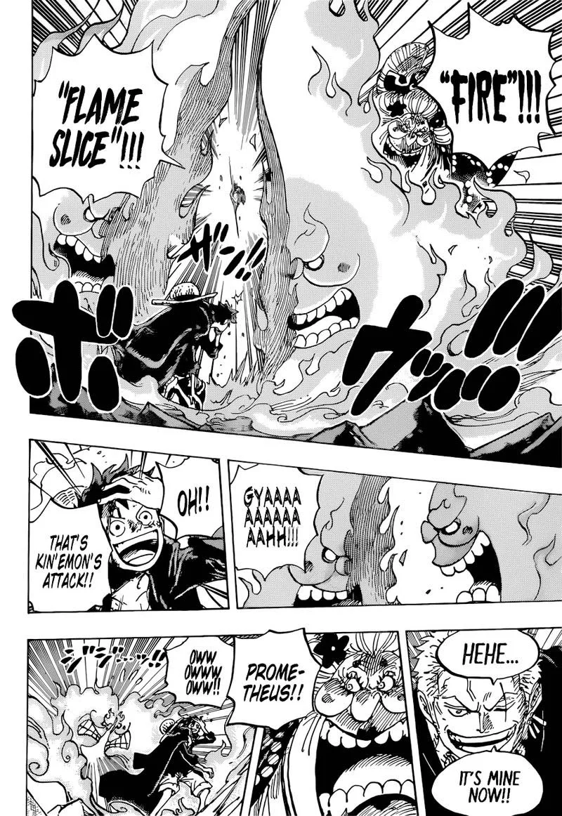 One Piece Chapter 1001: The Decisive Battle of Monsters on Onigashima – Page 6