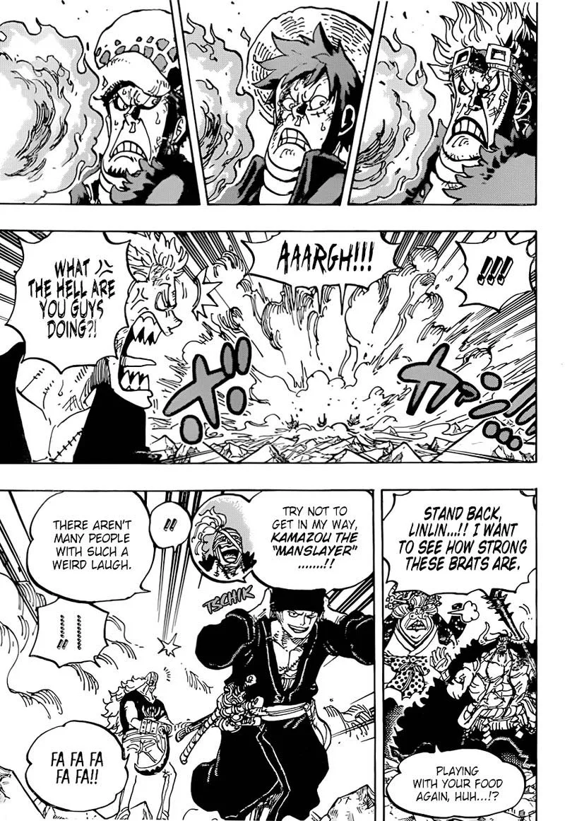 One Piece Chapter 1001: The Decisive Battle of Monsters on Onigashima – Page 9