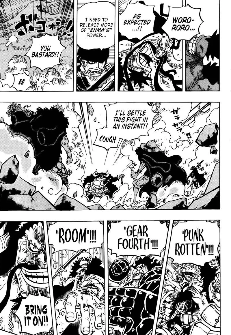One Piece Chapter 1001: The Decisive Battle of Monsters on Onigashima – Page 11