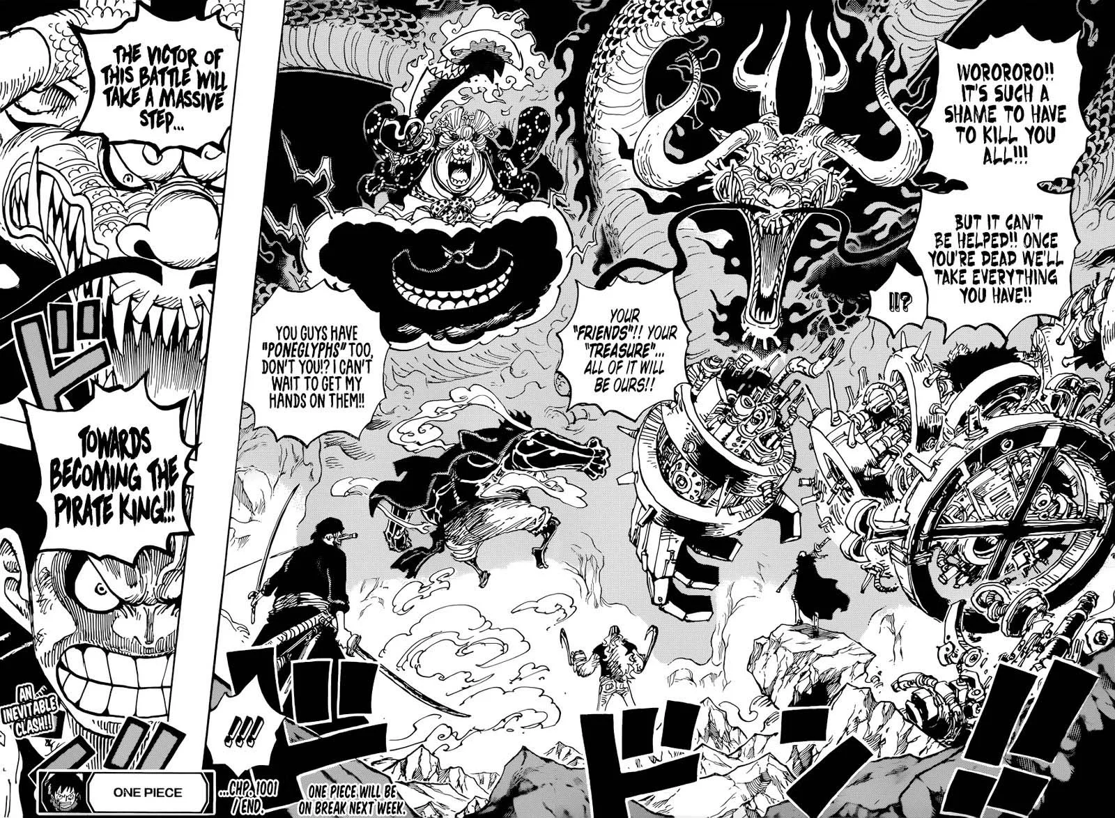 One Piece Chapter 1001: The Decisive Battle of Monsters on Onigashima – Page 14