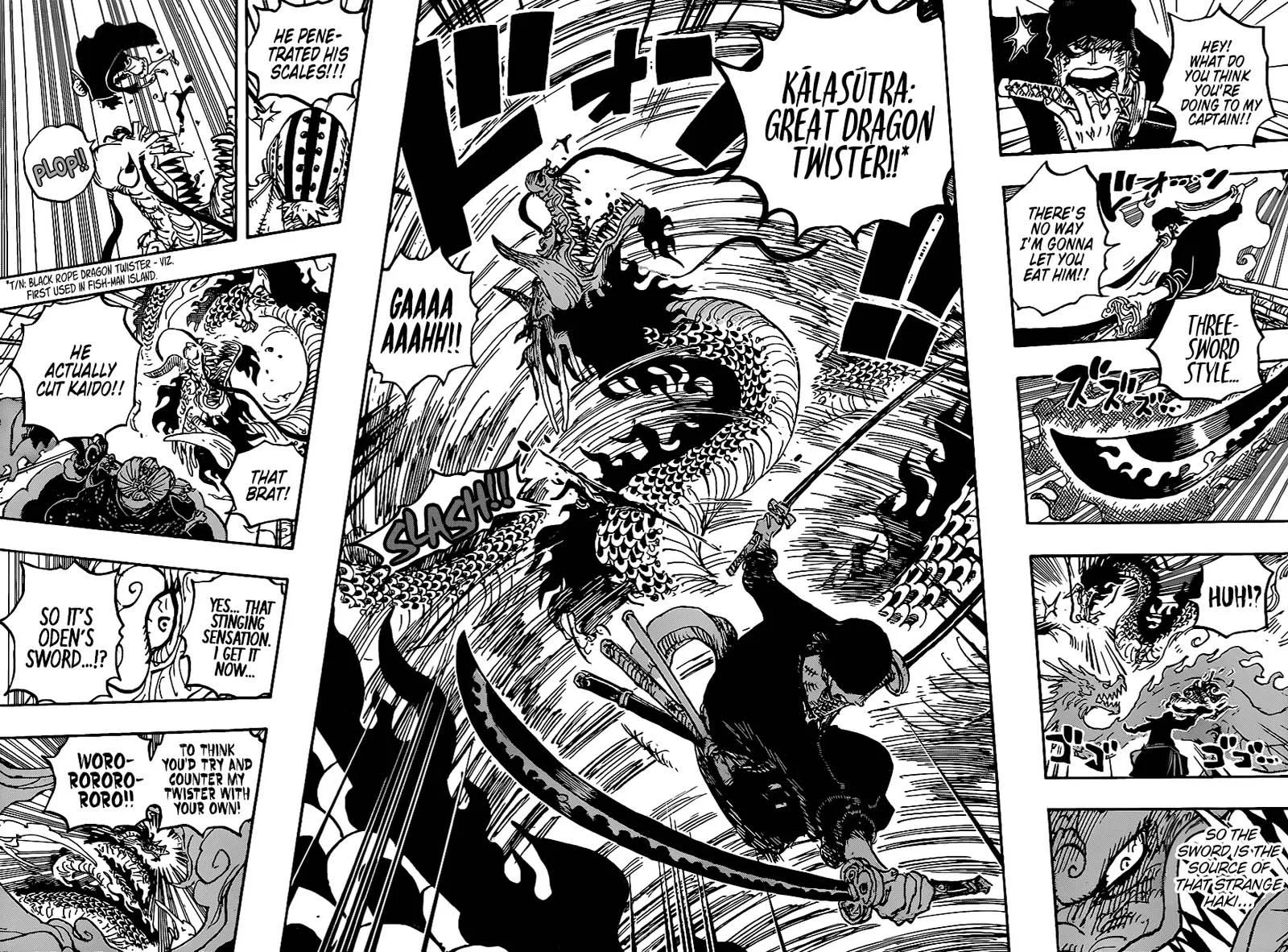 One Piece Chapter 1003: The Night Reflected on a Go Board – Page 8