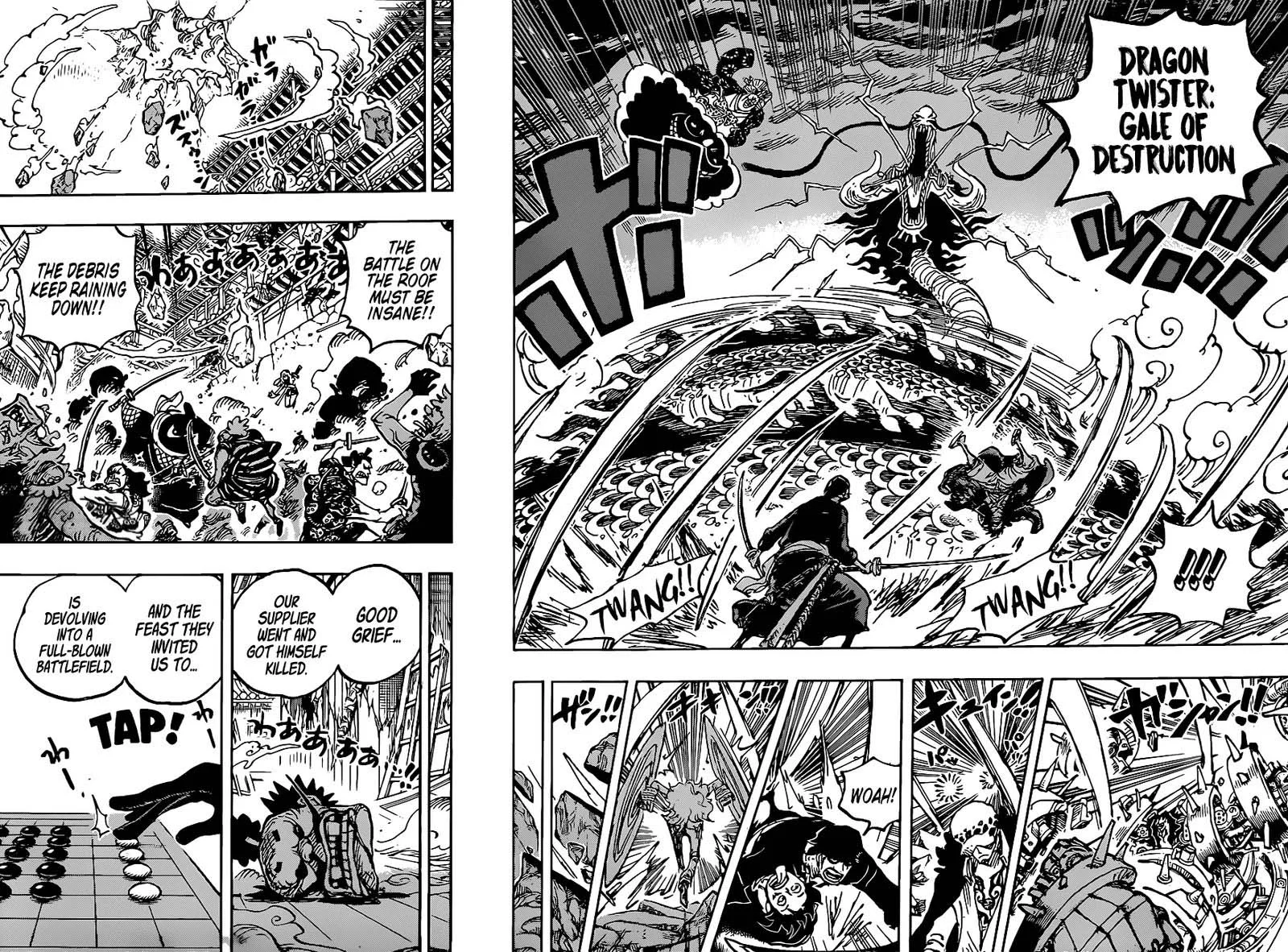 One Piece Chapter 1003: The Night Reflected on a Go Board – Page 9