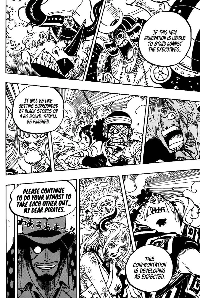 One Piece Chapter 1003: The Night Reflected on a Go Board – Page 12