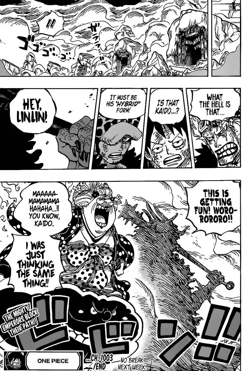 One Piece Chapter 1003: The Night Reflected on a Go Board – Page 13