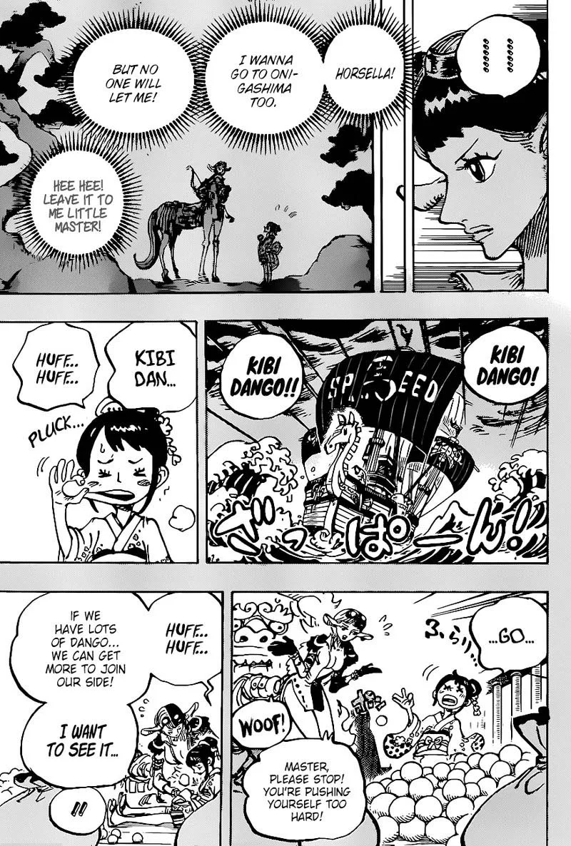One Piece Chapter 1004: Kibi Dango – Page 3