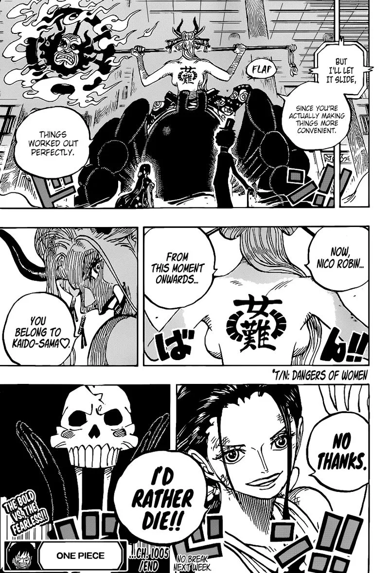 One Piece Chapter 1005: Devil Child – Page 16