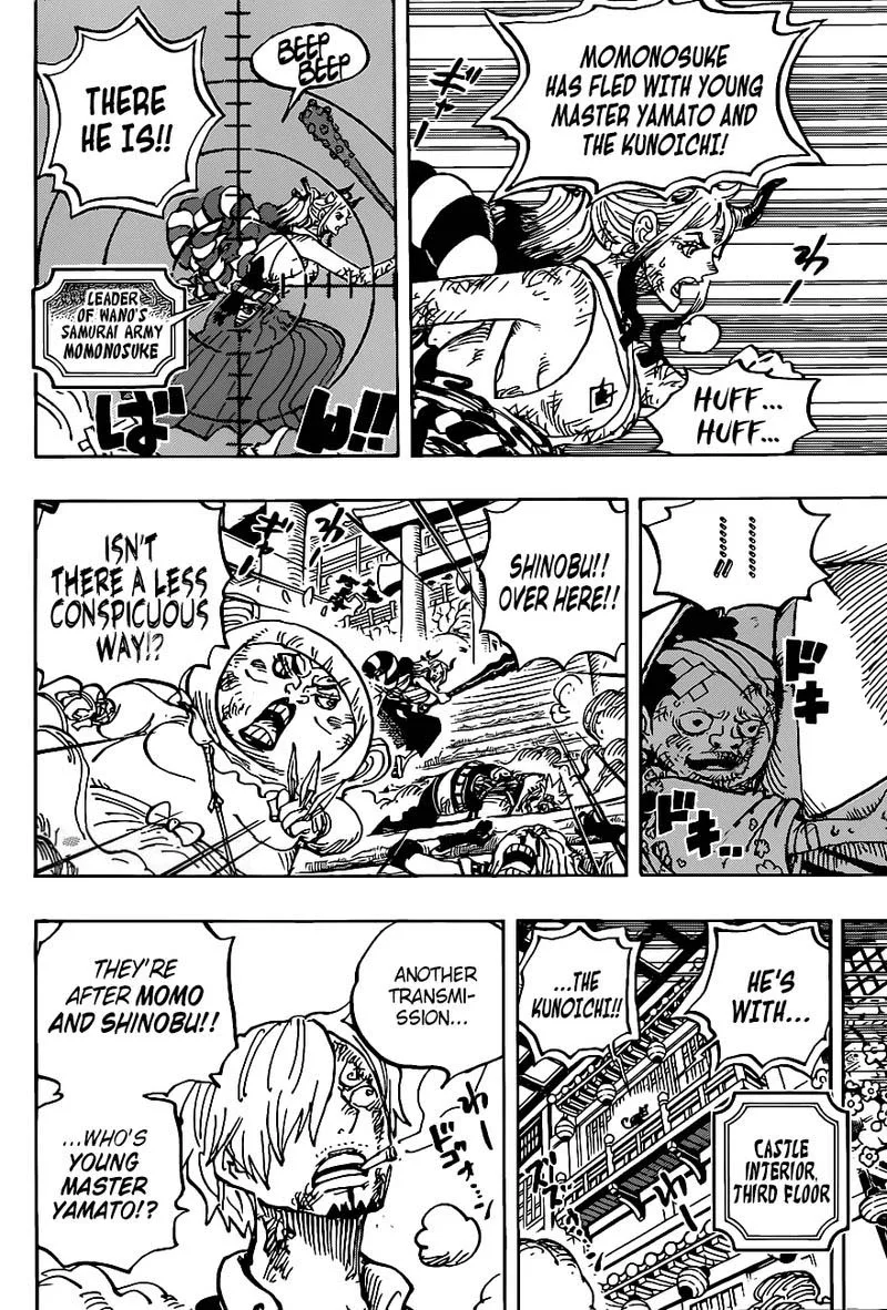 One Piece Chapter 1006: The honorable "Hyogoro the flower" – Page 4