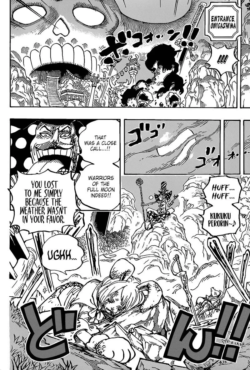 One Piece Chapter 1006: The honorable "Hyogoro the flower" – Page 6