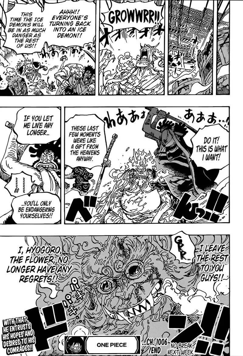 One Piece Chapter 1006: The honorable "Hyogoro the flower" – Page 19