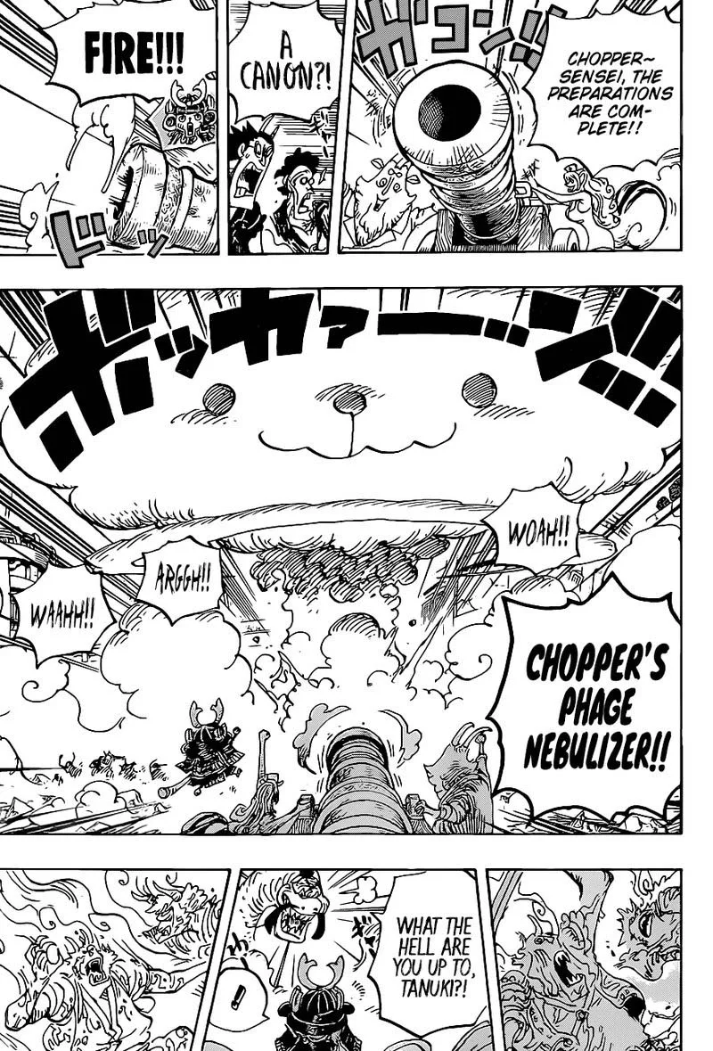 One Piece Chapter 1007: Tanuki-san – Page 9