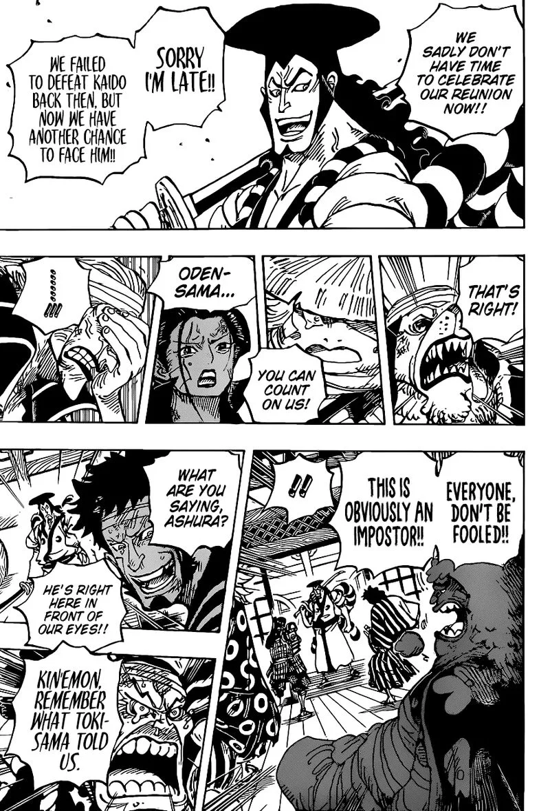 One Piece Chapter 1008: Ashura Doji, Head of the Mount Atama Bandits – Page 3