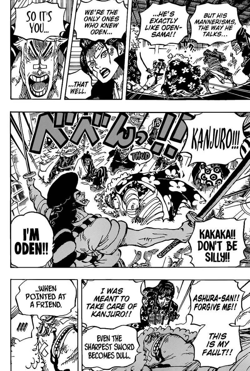 One Piece Chapter 1008: Ashura Doji, Head of the Mount Atama Bandits – Page 6