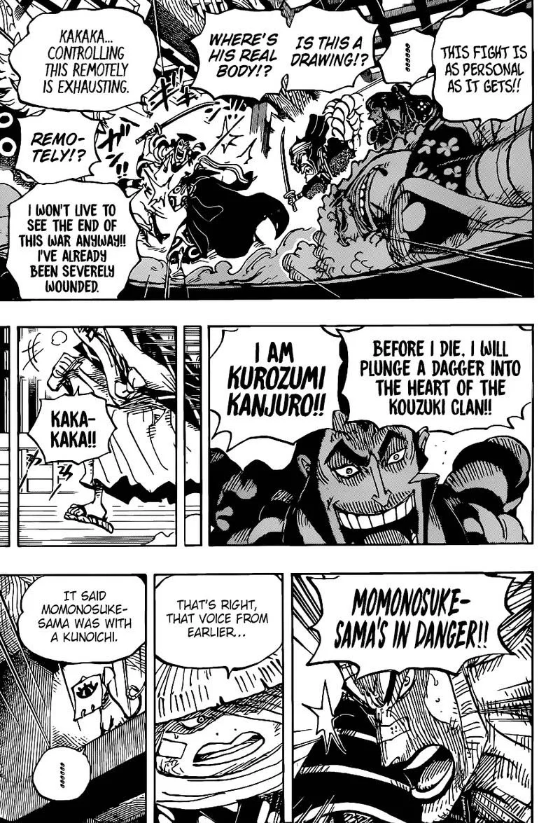 One Piece Chapter 1008: Ashura Doji, Head of the Mount Atama Bandits – Page 7