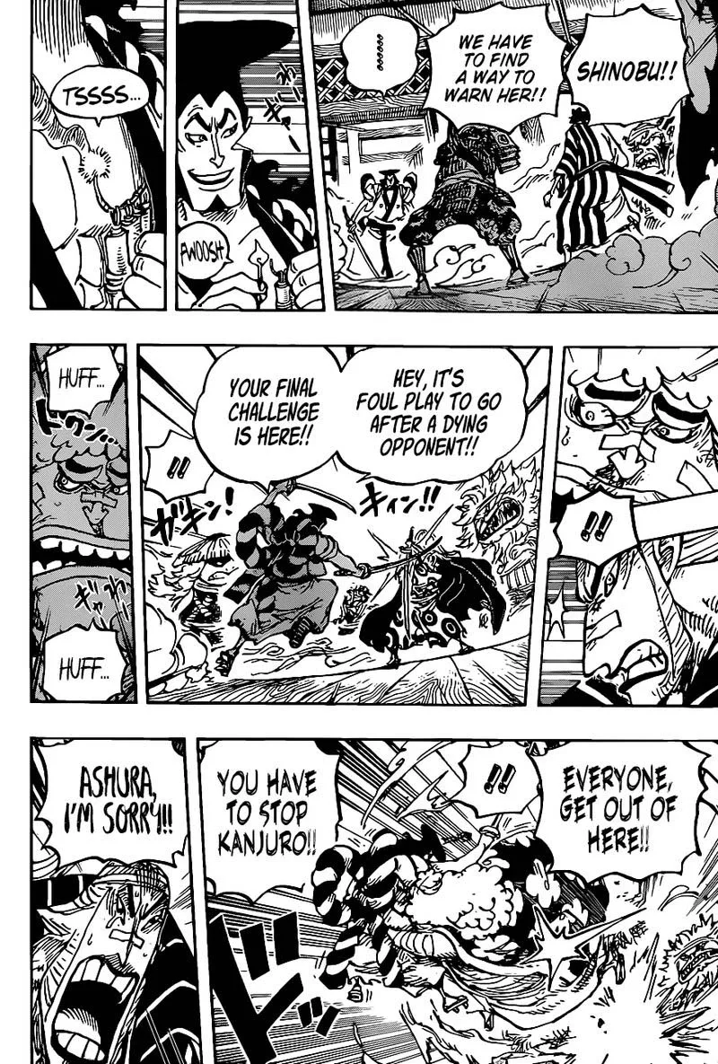 One Piece Chapter 1008: Ashura Doji, Head of the Mount Atama Bandits – Page 8