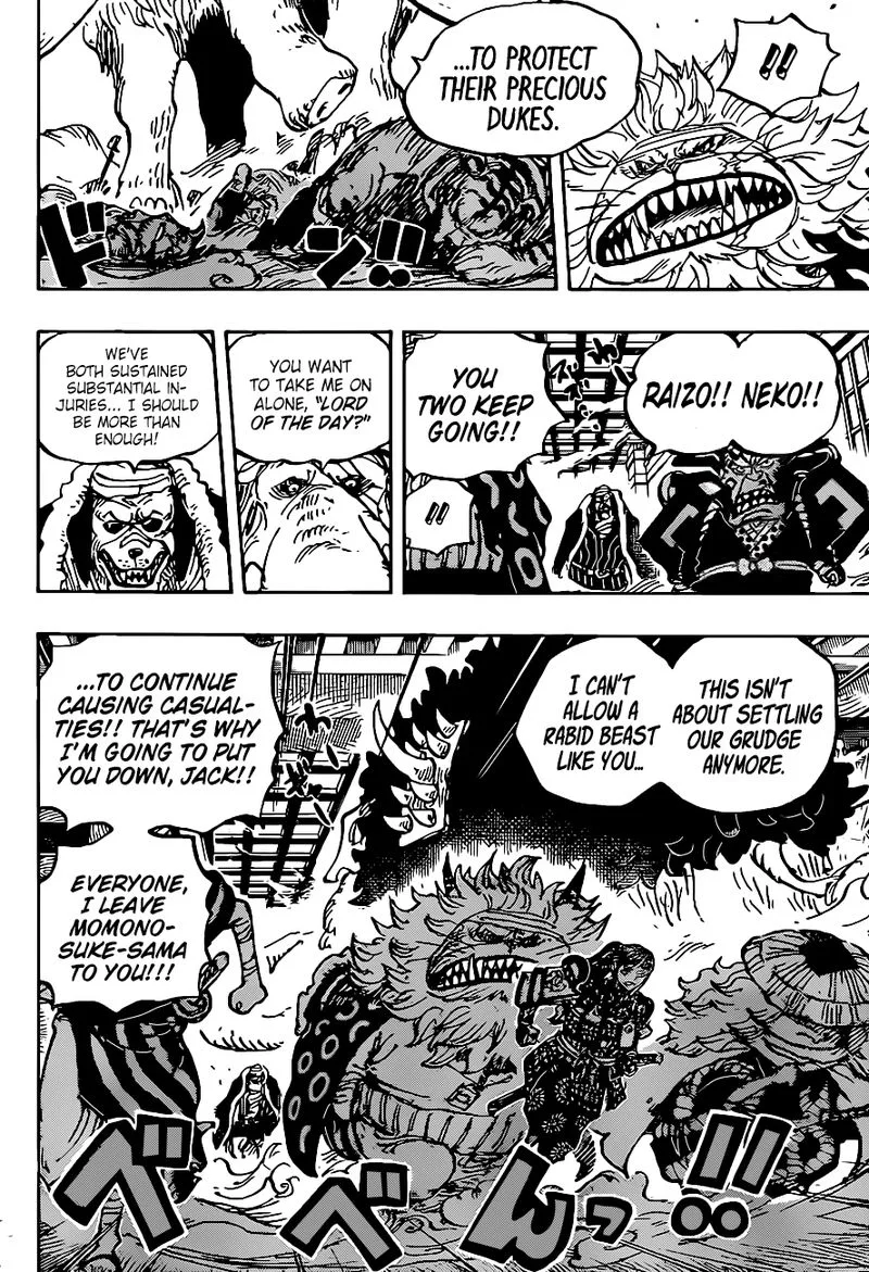One Piece Chapter 1008: Ashura Doji, Head of the Mount Atama Bandits – Page 12