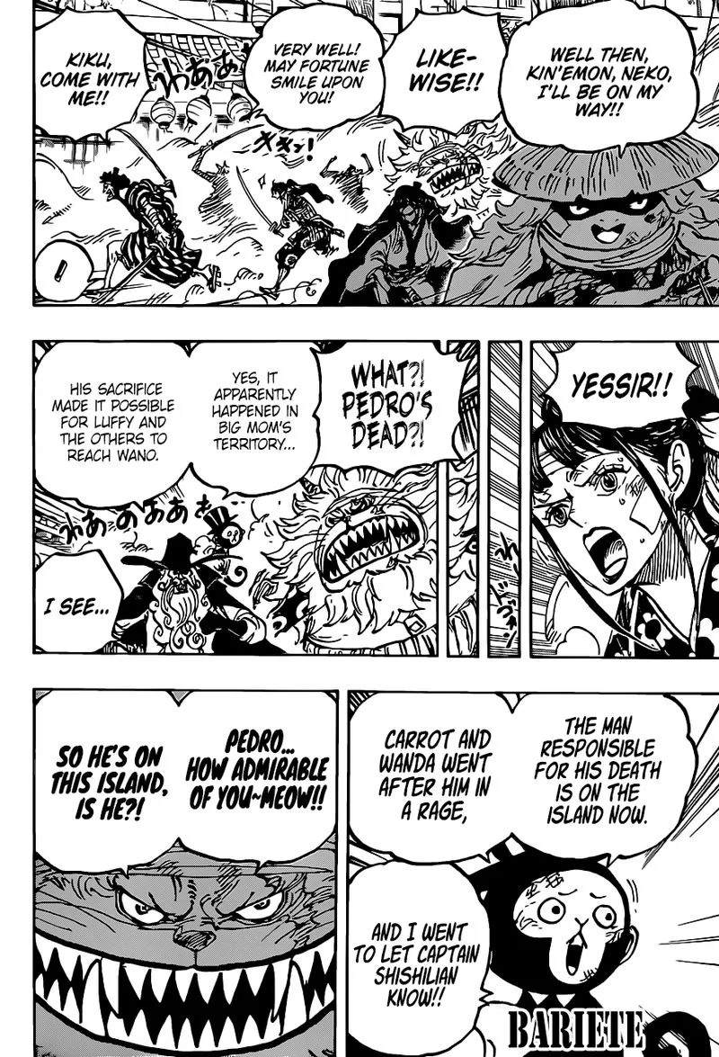One Piece Chapter 1012: Itch – Page 4