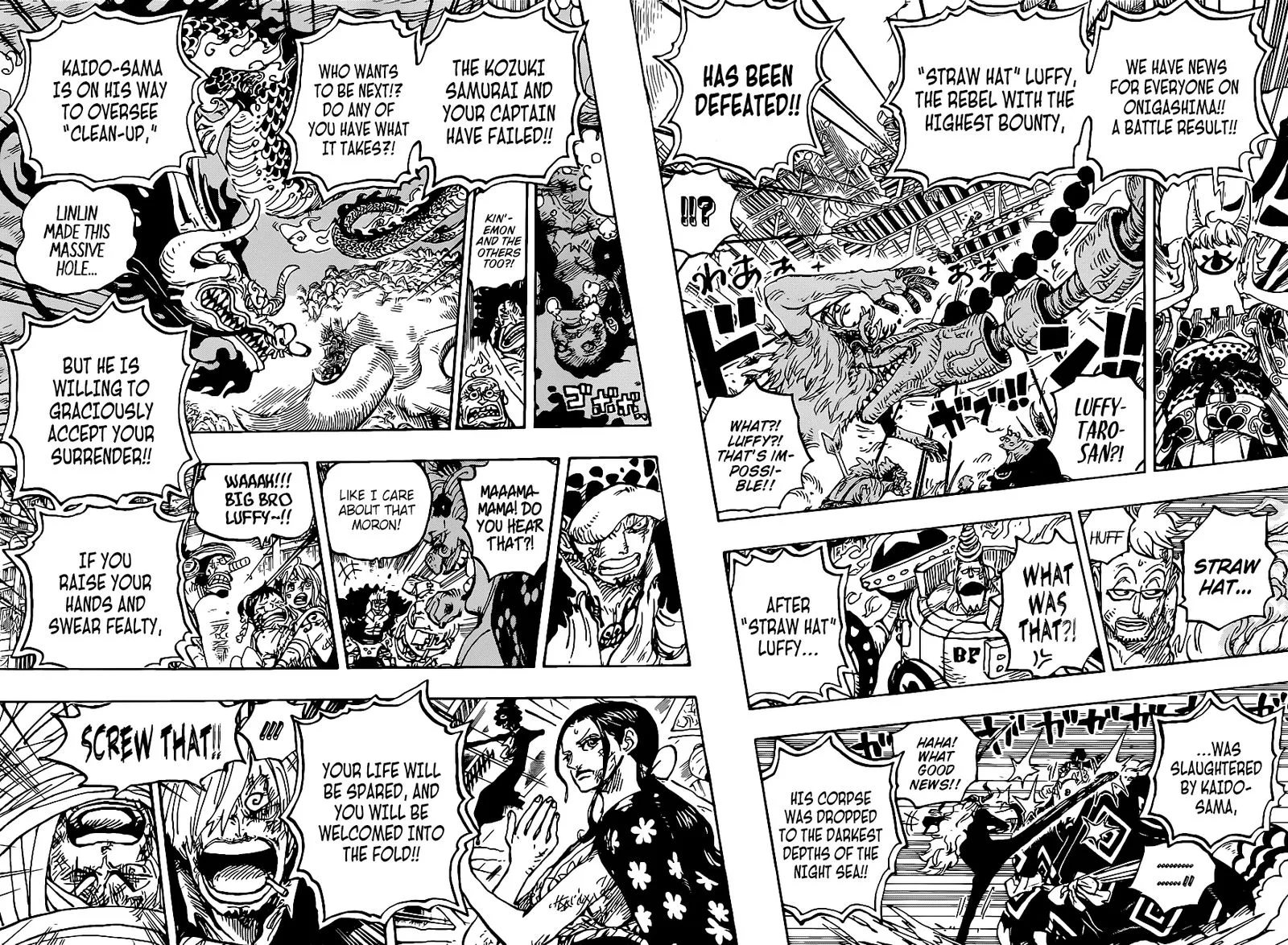 One Piece Chapter 1014: A Lifelong Ham Actor – Page 8