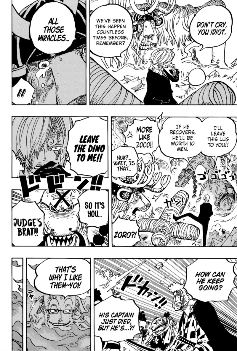 One Piece Chapter 1015: Chained – Page 7