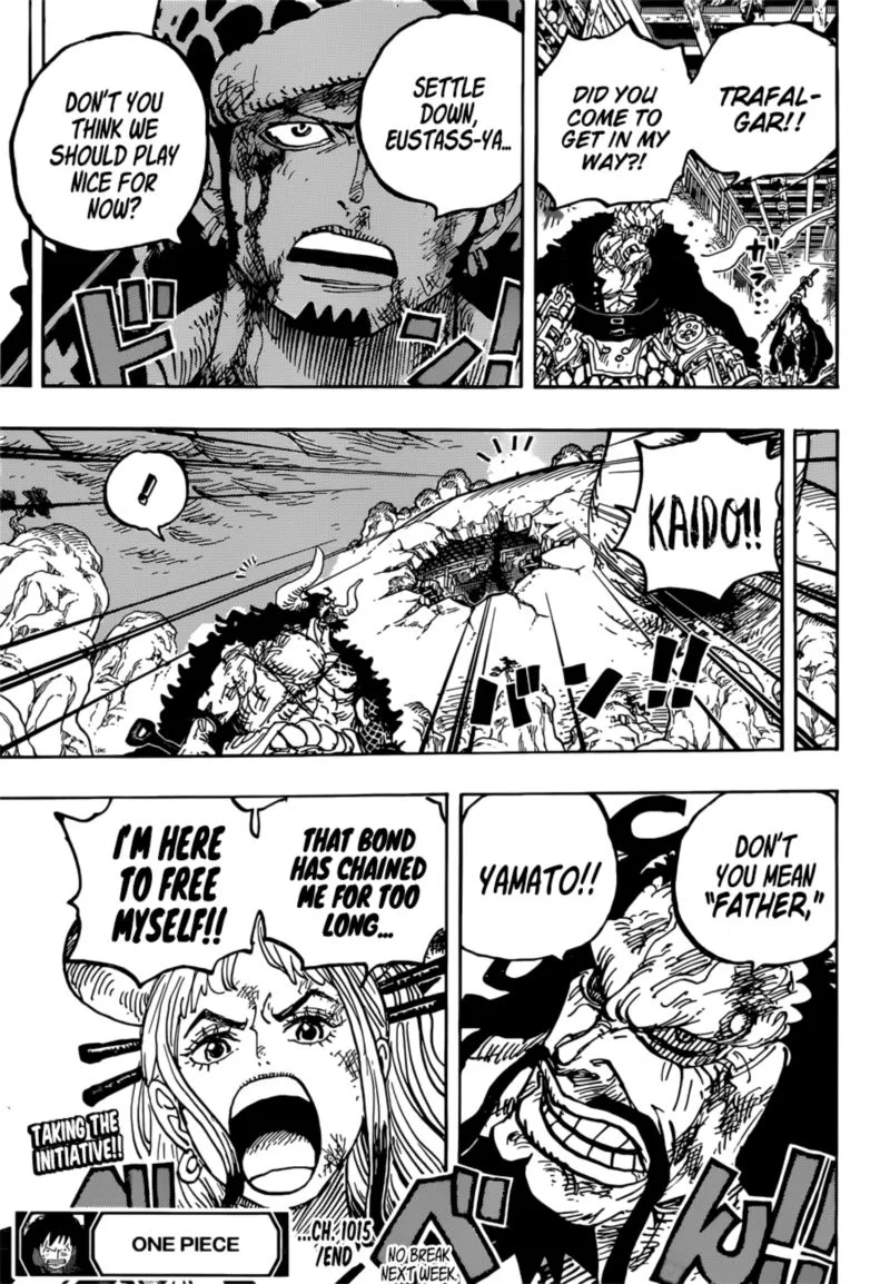 One Piece Chapter 1015: Chained – Page 15