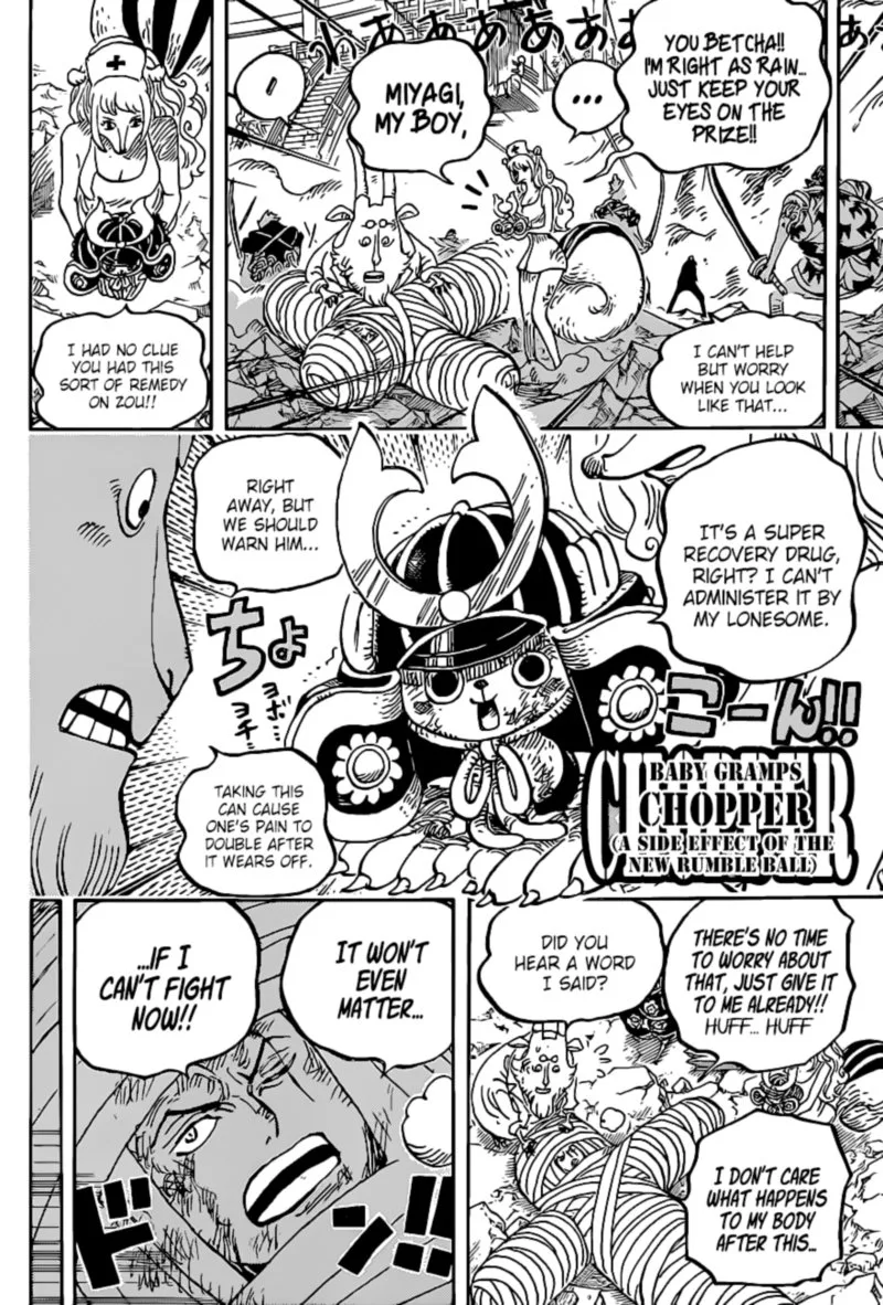 One Piece Chapter 1017: Orders – Page 12
