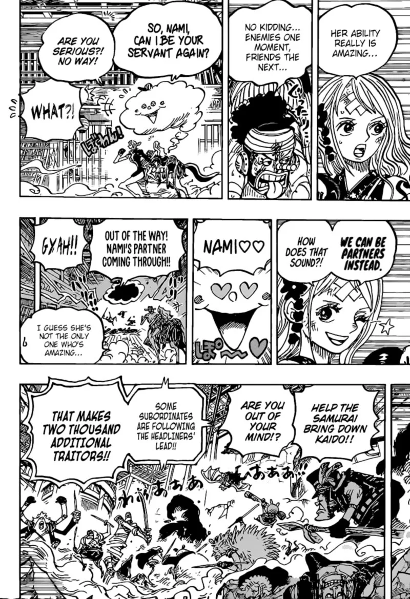 One Piece Chapter 1018: Jinbe VS. Who's Who – Page 4
