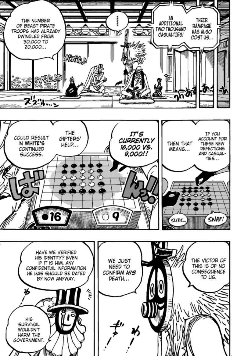 One Piece Chapter 1018: Jinbe VS. Who's Who – Page 5