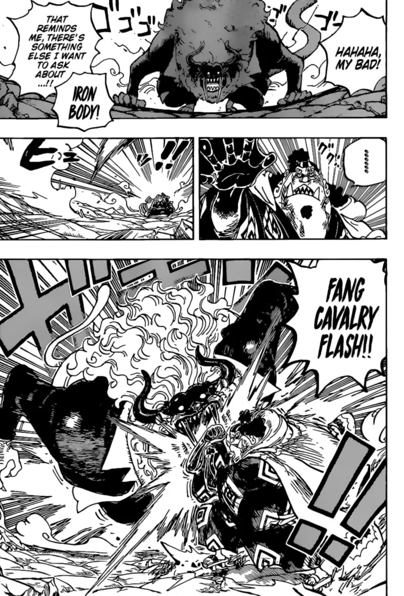 One Piece Chapter 1018: Jinbe VS. Who's Who – Page 9