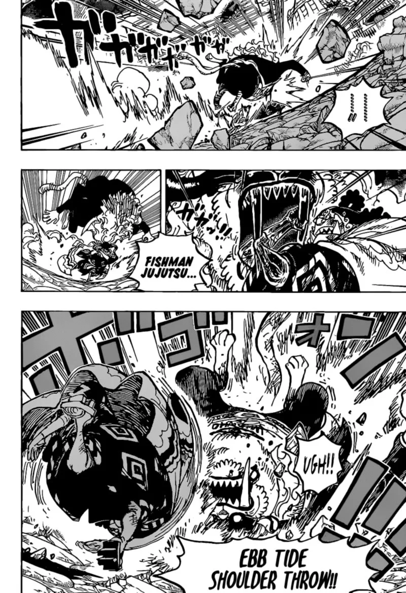 One Piece Chapter 1018: Jinbe VS. Who's Who – Page 10